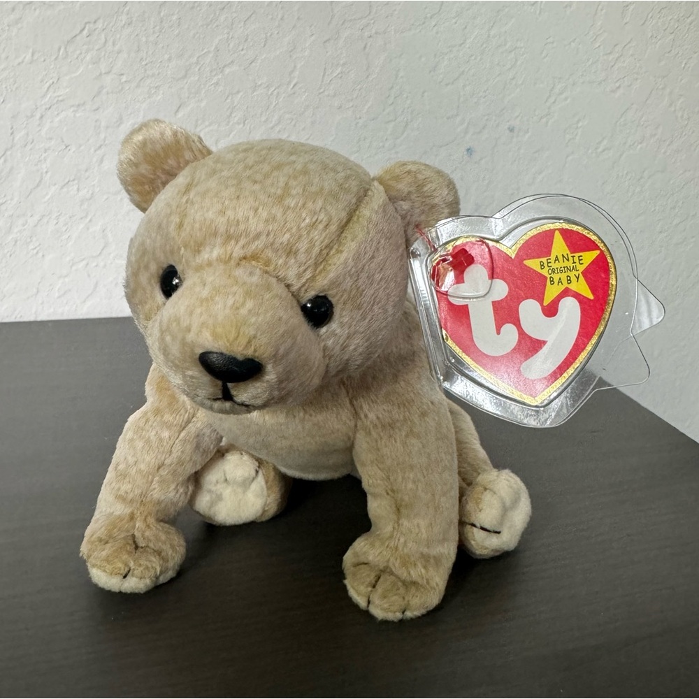 TY Almond the Bear Beanie Baby